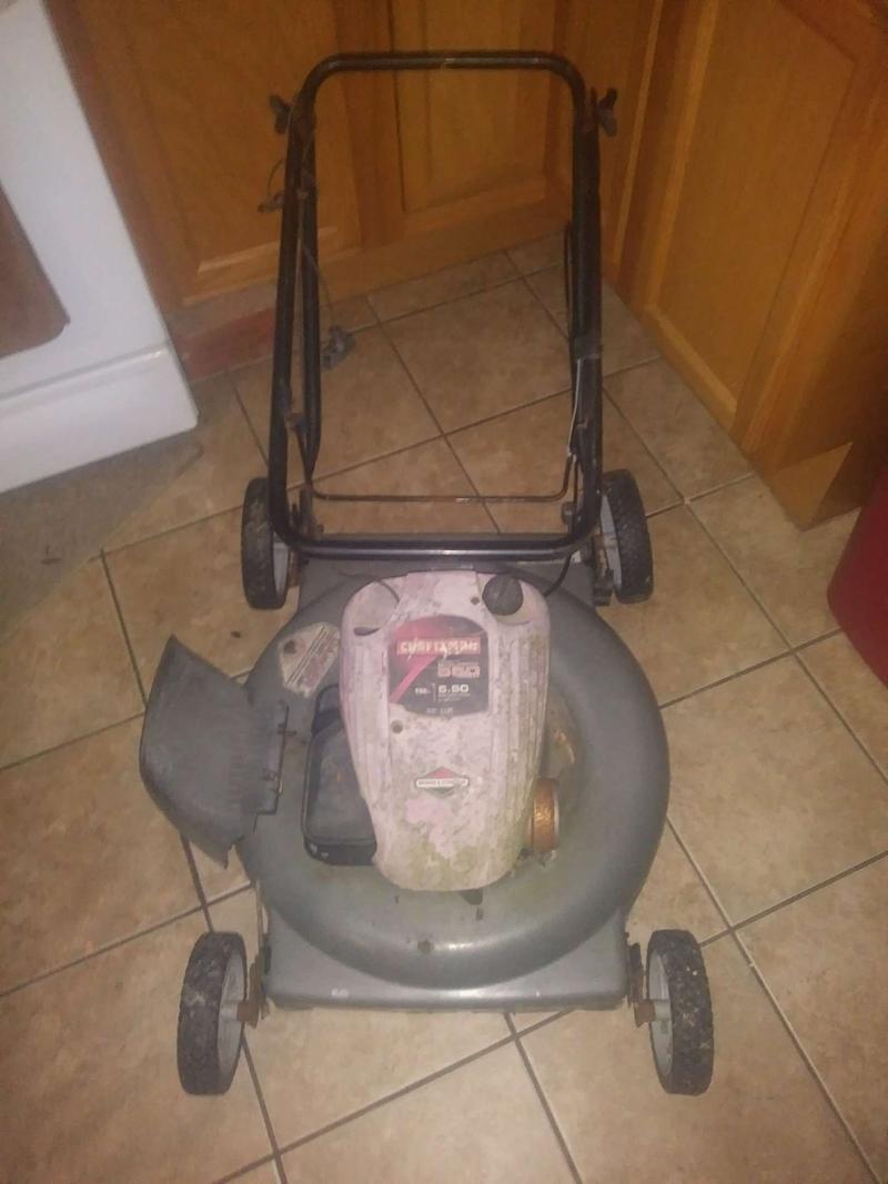 Craftsman Briggs & Stratton 550 series push mower for sale in New
