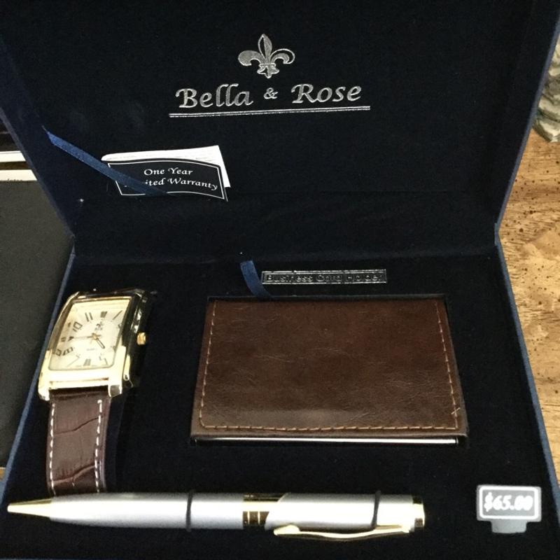 Men's Watch gift set by Bella and rose for sale in New Port Richey, FL