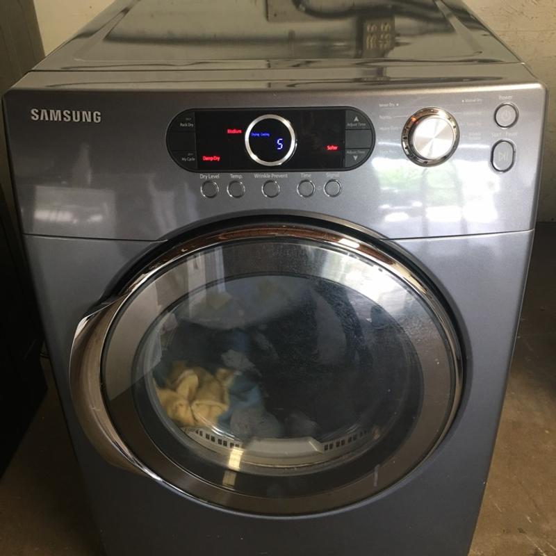 Samsung Grey Electric Dryer for sale in Irving, TX 5miles Buy and Sell