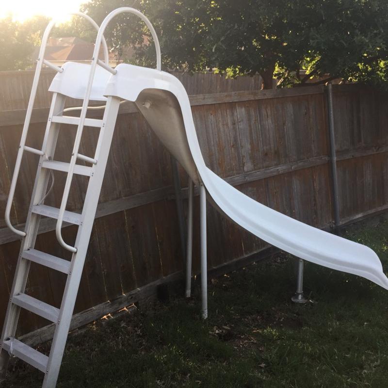 Fiberglass backed ACRYLIC Water Pool Slide for sale in Carrollton, TX