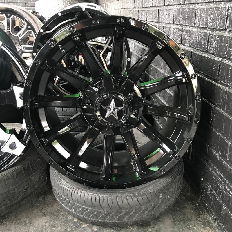 Dfd Rims 20x10 dfd with brand new mud tires for sale in Dallas, TX - 5miles: Buy ...