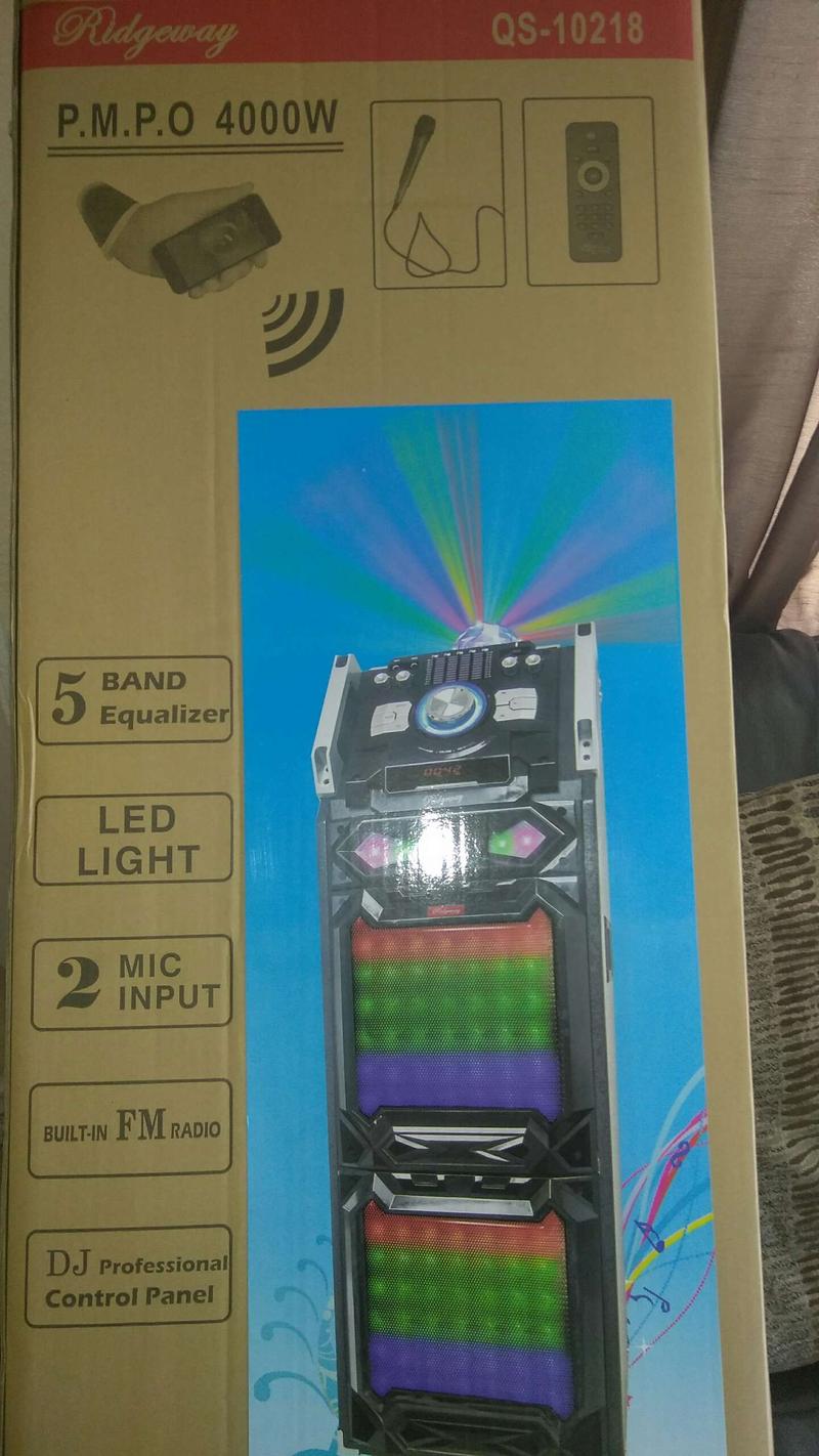 ridgeway dj mixer speaker