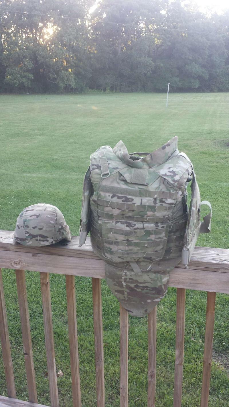 Large IOTV Body Armor in Multicam OCP for sale in Huntersville, NC