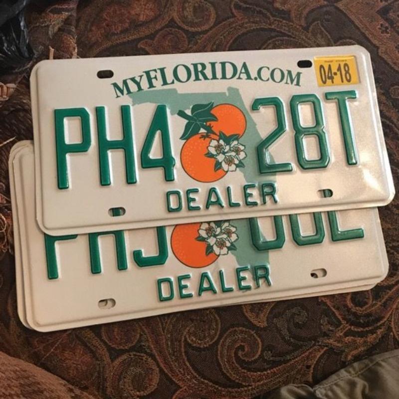 2018 Florida state dealer plates for sale in New York, NY 5miles Buy