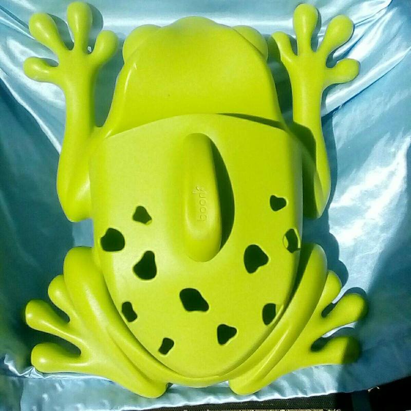 boon frog shower caddy