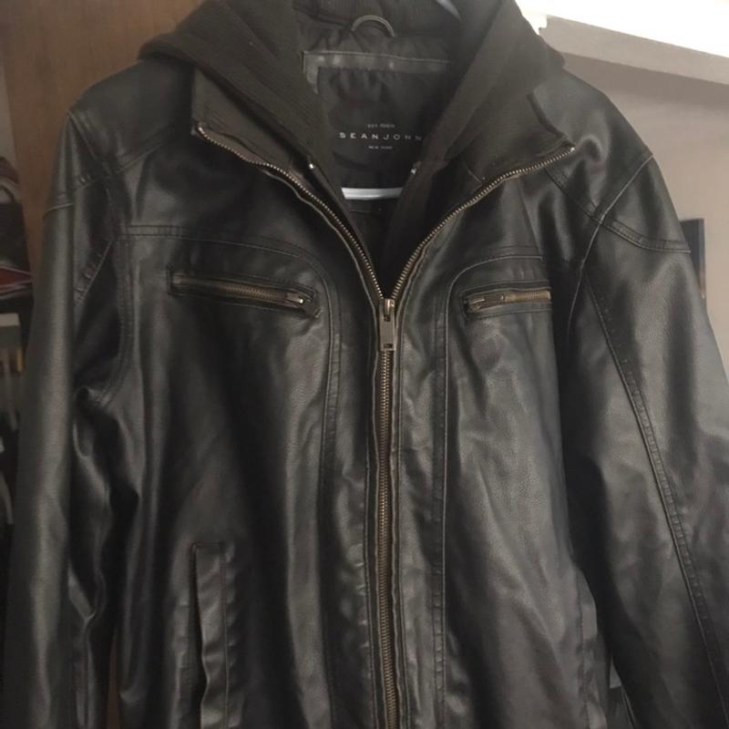 sean john leather jacket