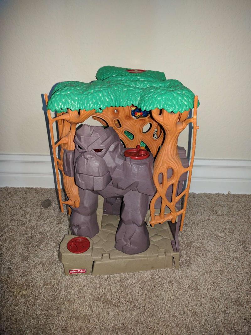 Imaginext Gorilla Mountain jungle Play Set Toy for sale in Yorba Linda