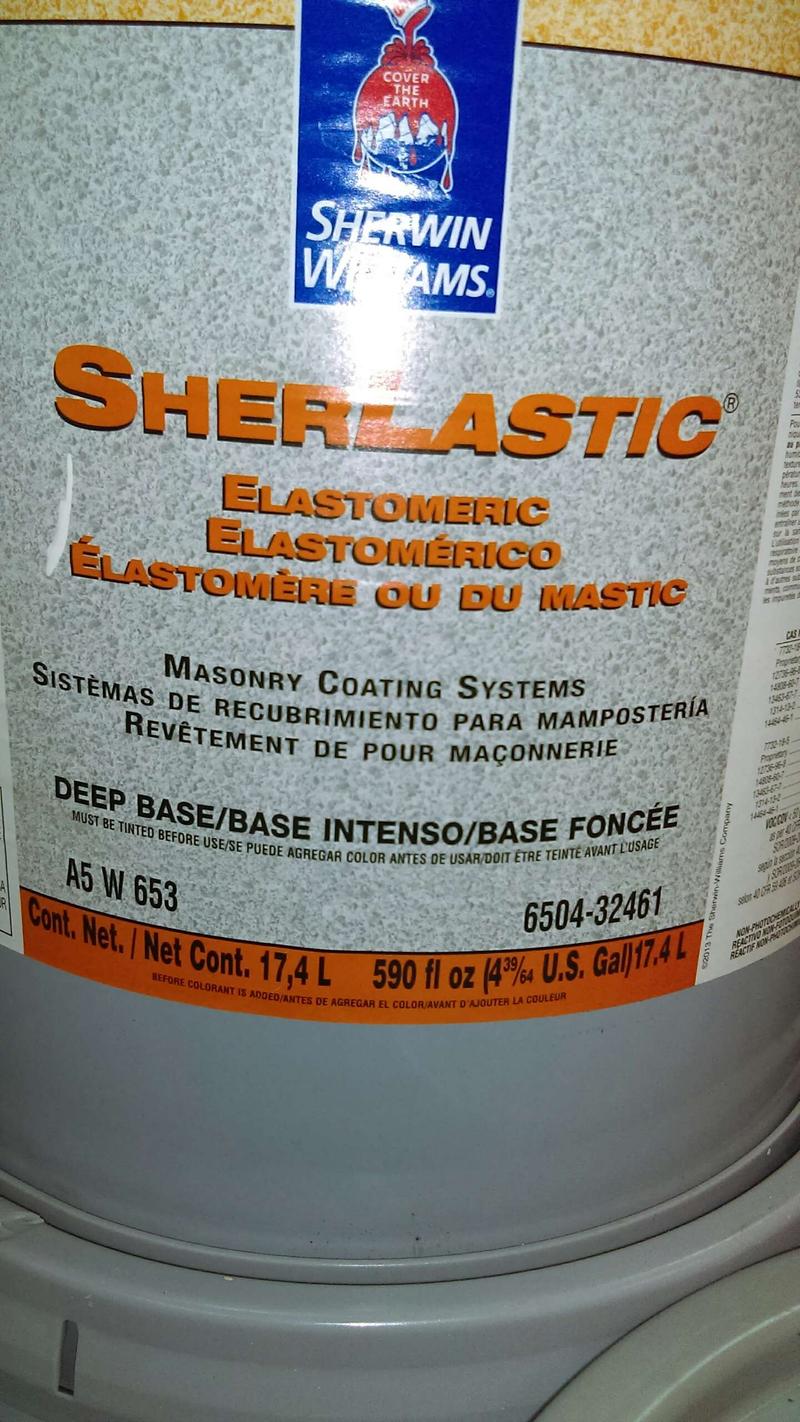 Elastomeric Coating for STUCCO 5 GALLON BUCKET 45.00 for sale in