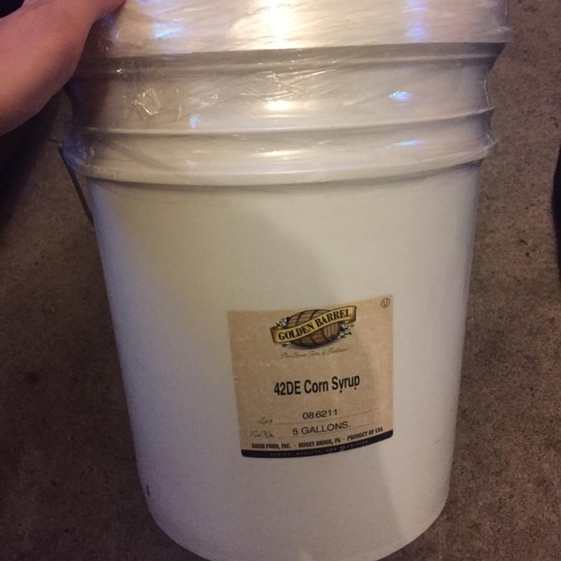 5 gallon bucket of corn syrup. Sealed for sale in Los Angeles, CA