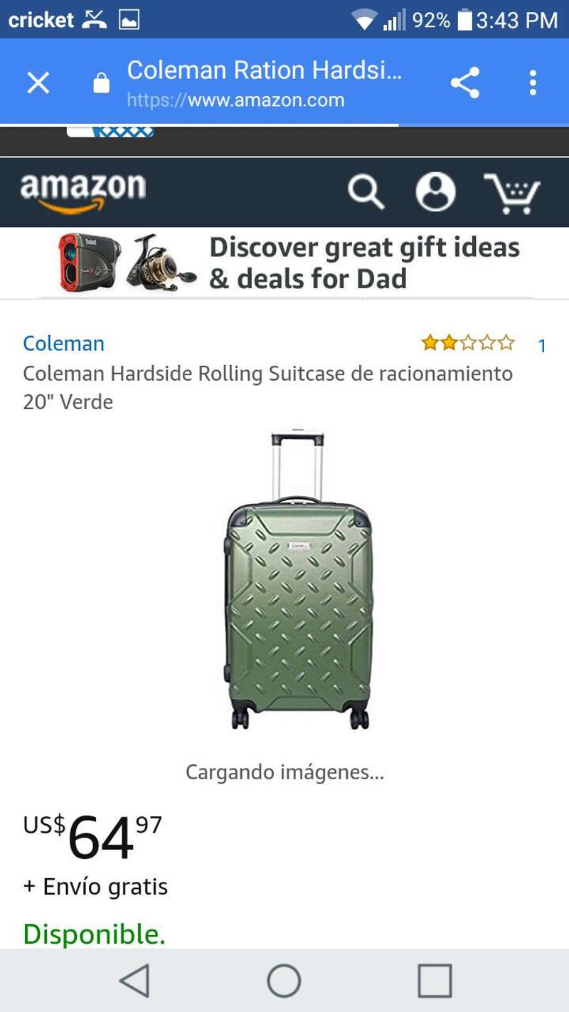Coleman hardside rolling siiteca for 