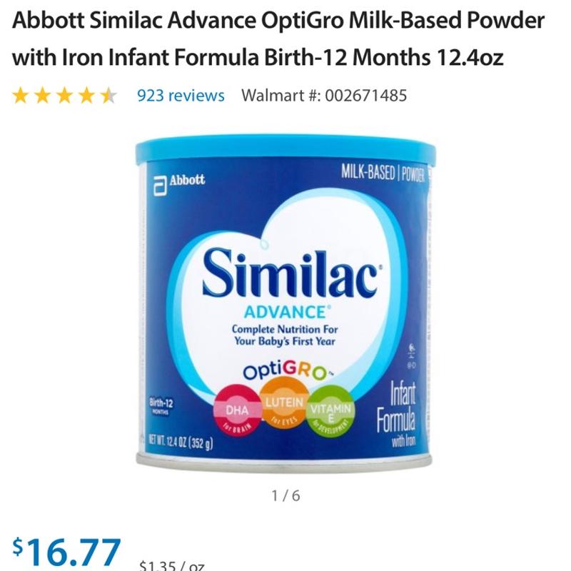 Similac Advanced (Blue Baby Formula) for sale in Houston, TX - 5miles ...