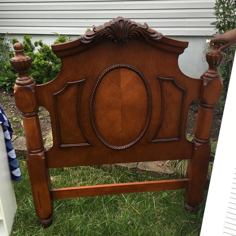 Headboard with dresser set for sale in Linden, NJ 5miles Buy and Sell