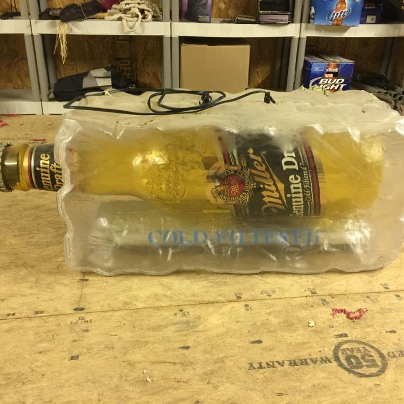 Beer bottle pool table light. for sale in Cleburne, TX 5miles Buy