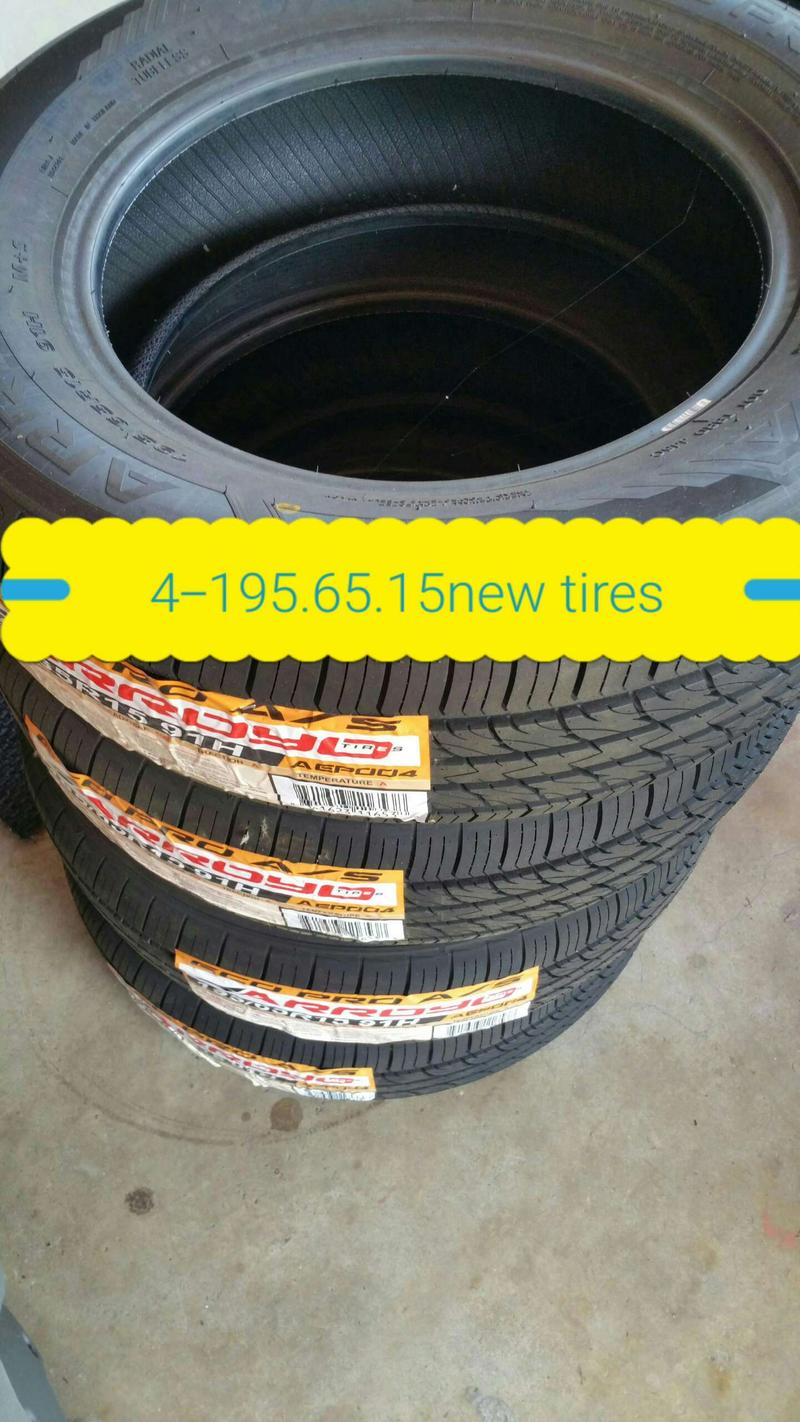 New tires for sale. Size195.65.15 for sale in Houston, TX 5miles Buy and Sell
