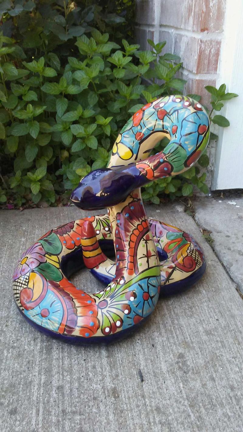 Talavera Snake Decoration for sale in Wylie, TX 5miles Buy and Sell