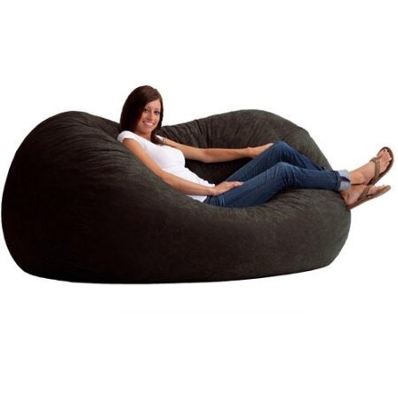 XL 6' Fuf Comfort Suede Bean Bag for sale in Houston, TX 5miles Buy