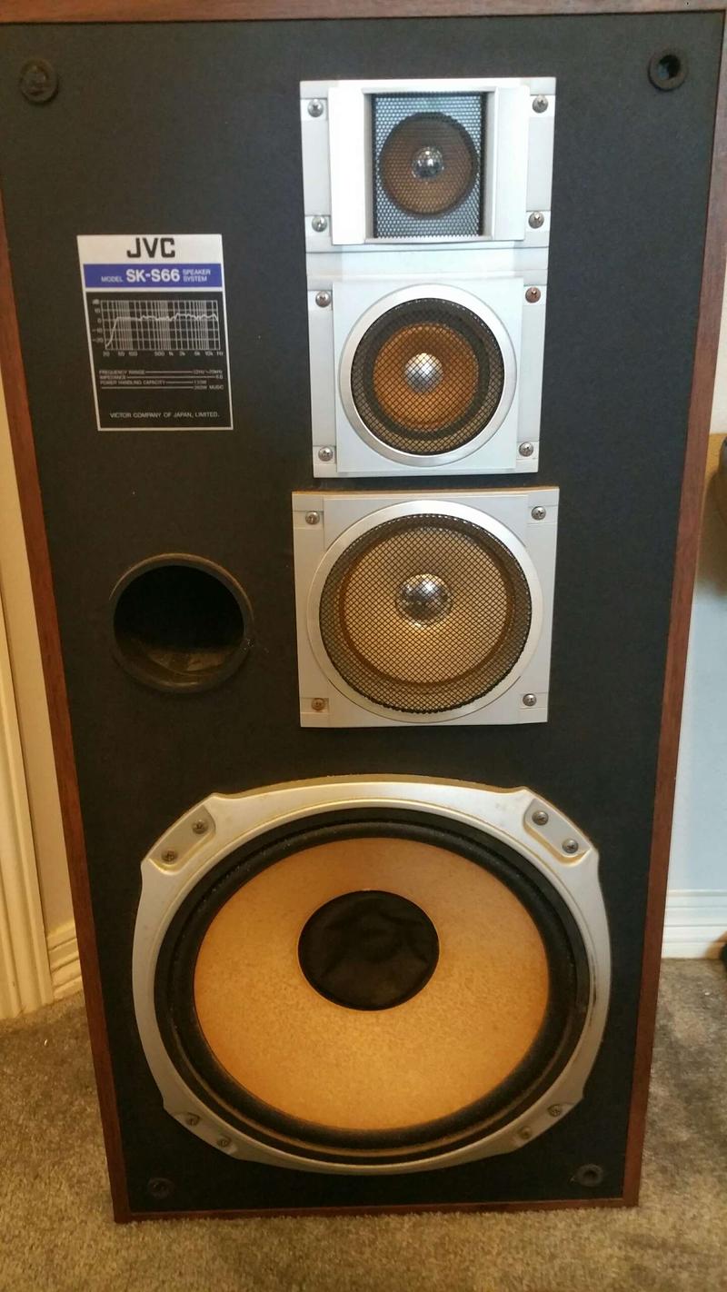 Pair of JVC Model SKS66 Stereo Speakers for sale in Friendswood, TX