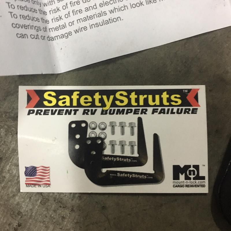 RV safety struts for bumper (never used) for sale in Pomona, CA 5miles Buy and Sell