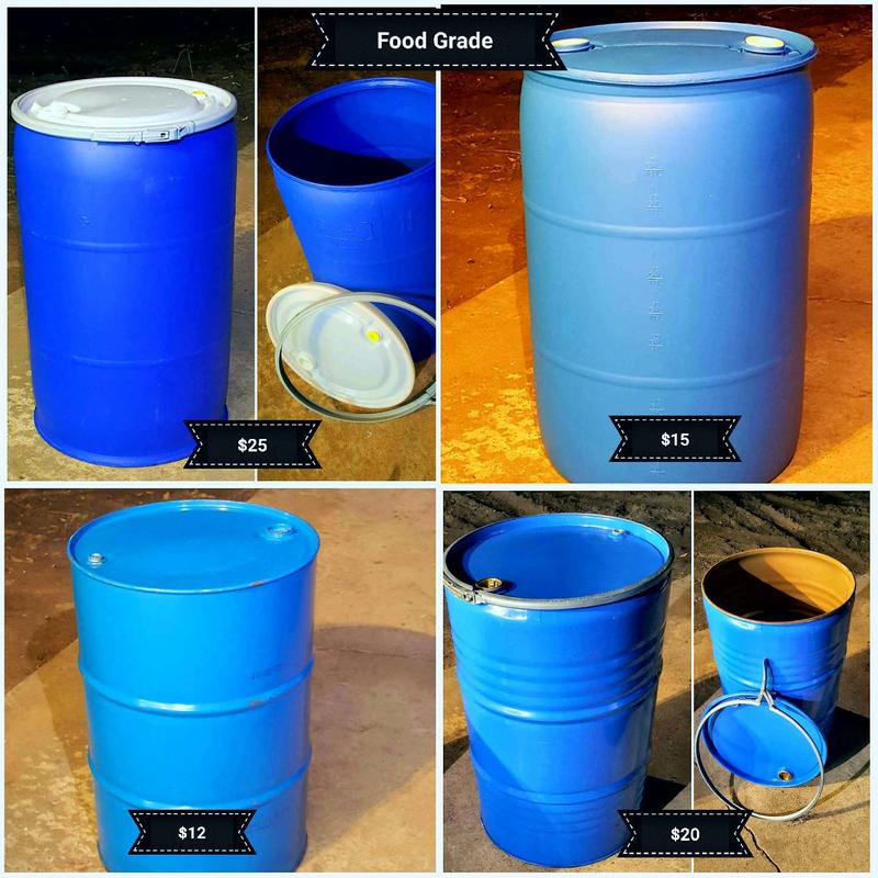 55 Gallon Barrels **CLEAN** for sale in Mount Pleasant, TX 5miles