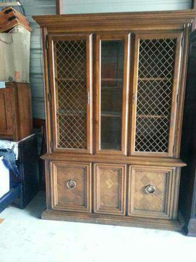 Vintage Broyhill Lighted China Cabinet for sale in Magnolia, TX ...