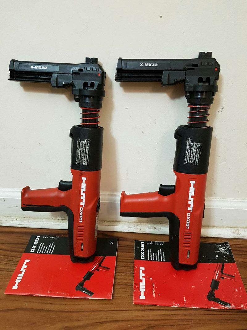 HILTI DX 351 FULL AUTOMATICA CON SU MAGAZING....LIKE NEW... for