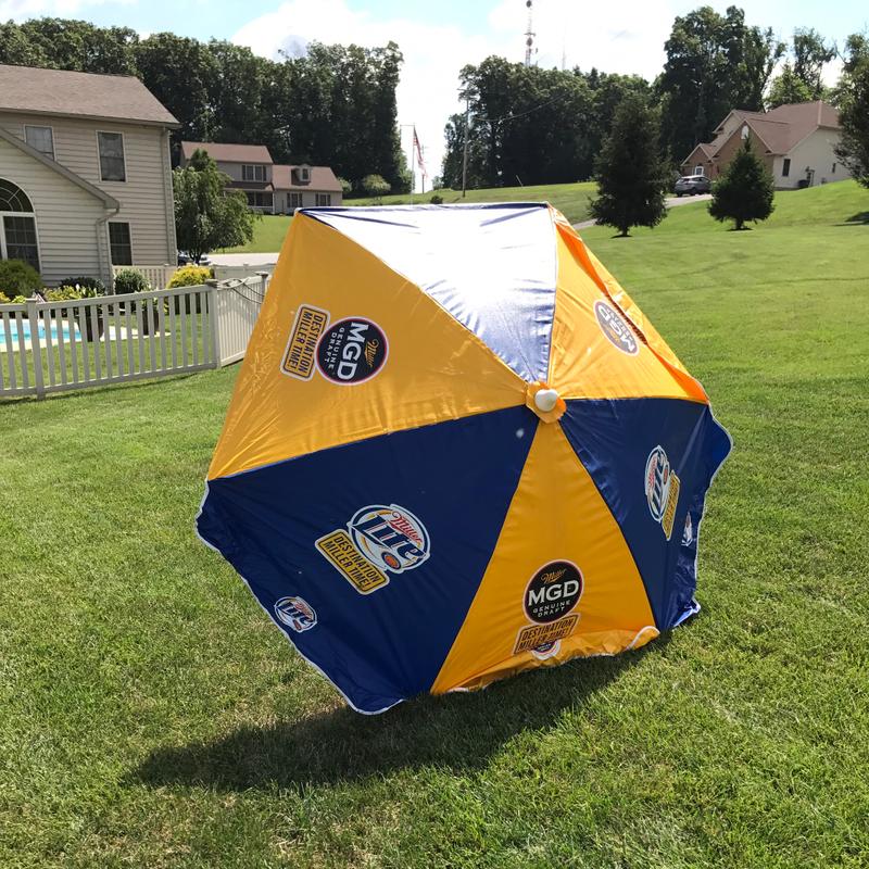 6' Beer logo patio umbrella for sale in Windsor, PA 5miles Buy and Sell