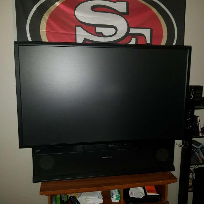50" Magnavox DLP Flat Screen Tv (A Texas Instruments Technology) for