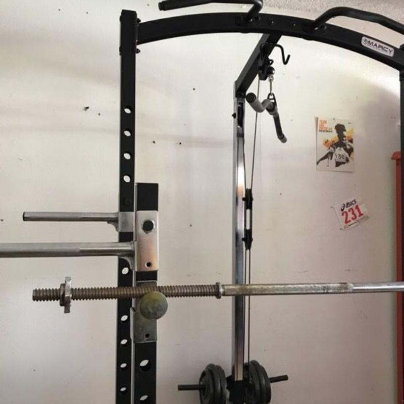 Squat rack with built in cables. for sale in Fort Worth, TX 5miles