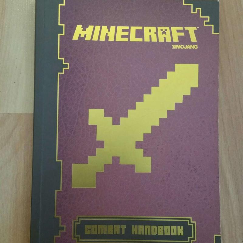 New! Minecraft! Combat Handbook Paperback Book! Only $3! for sale in ...