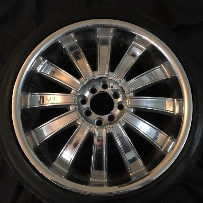 4 tires and rims 18 inch size 215/40 for sale in Dallas, TX 5miles