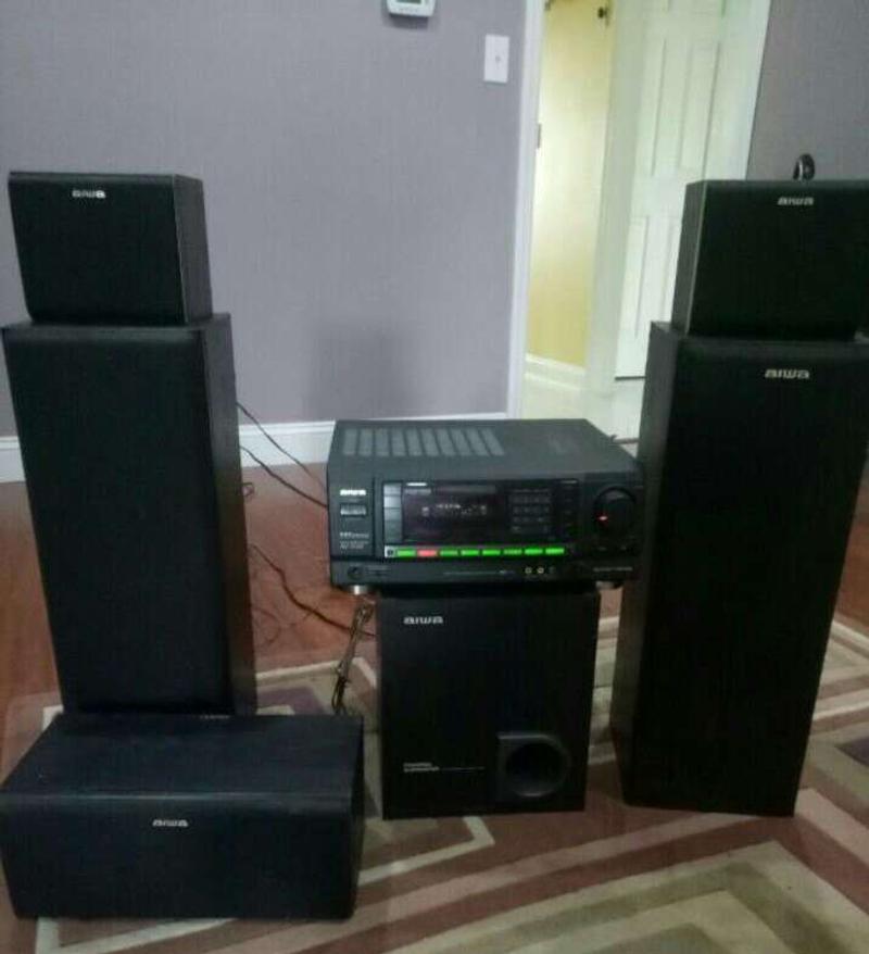 aiwa 5.1 surround sound system