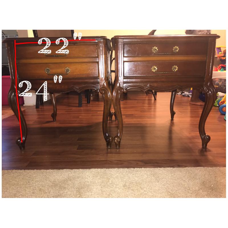 WEIMAN Rockwood Collection Country French Provincial End / Lamp Table