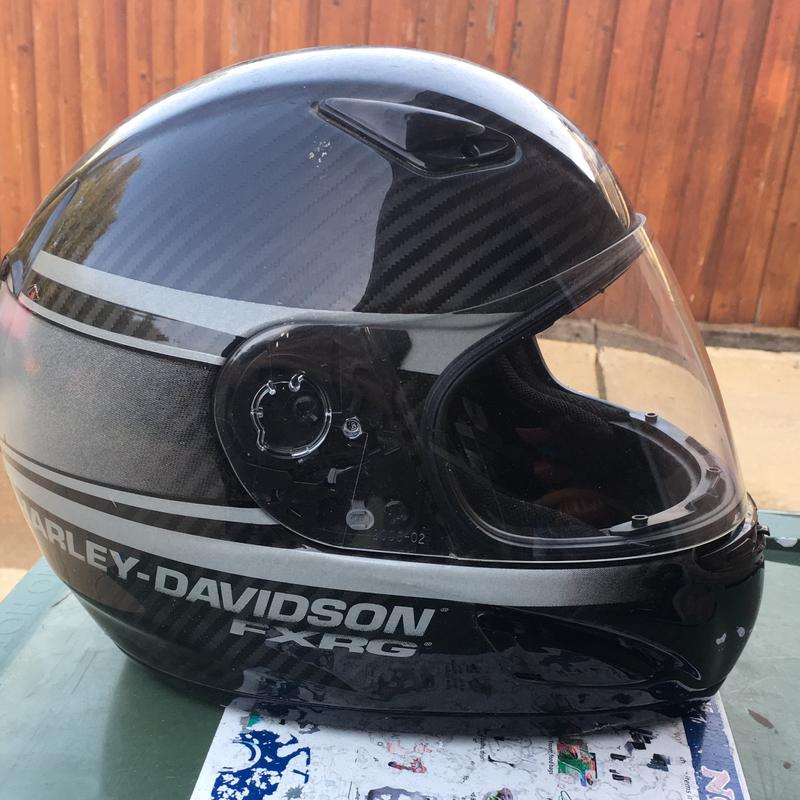 Carbon fiber Harley Davidson Helmet (new smell) for sale in Fort Worth