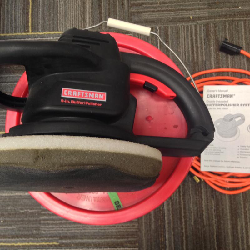 Craftsman Model 646.10659 Double Insulated Buffer/Polisher System for sale in Chicago, IL
