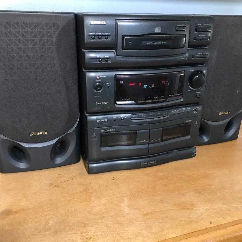 fisher stereo system