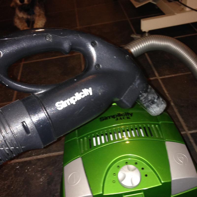 Simplicity Jack Canister Vacuum Cleaner W/ Handle & Hose No Head for