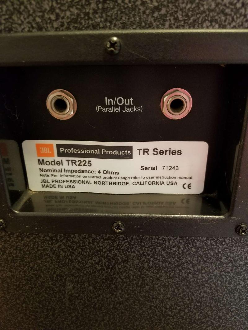 jbl tr225 for sale