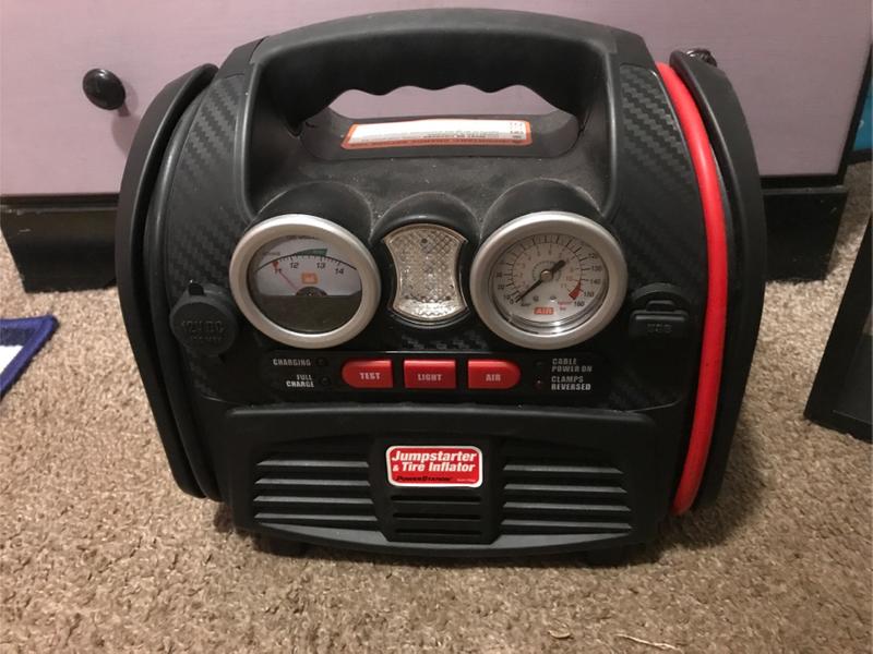 Jump starter tire inflator power station model PSX3 for sale in