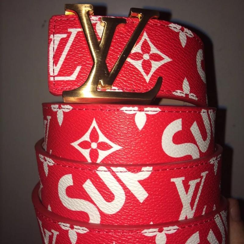 red supreme lv belt