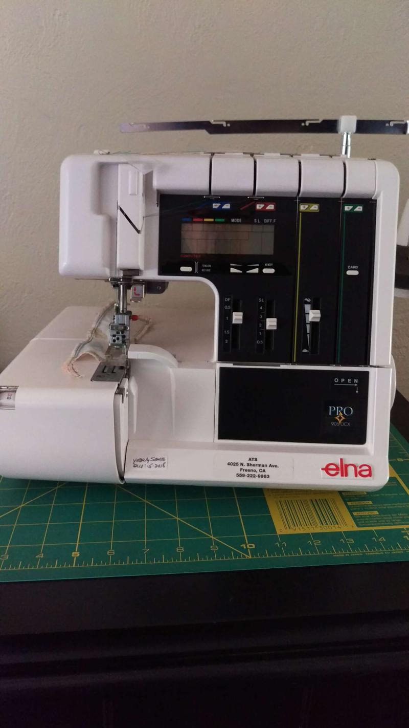 Elna Pro 905 DCX Serger for sale in Fresno, CA 5miles Buy and Sell