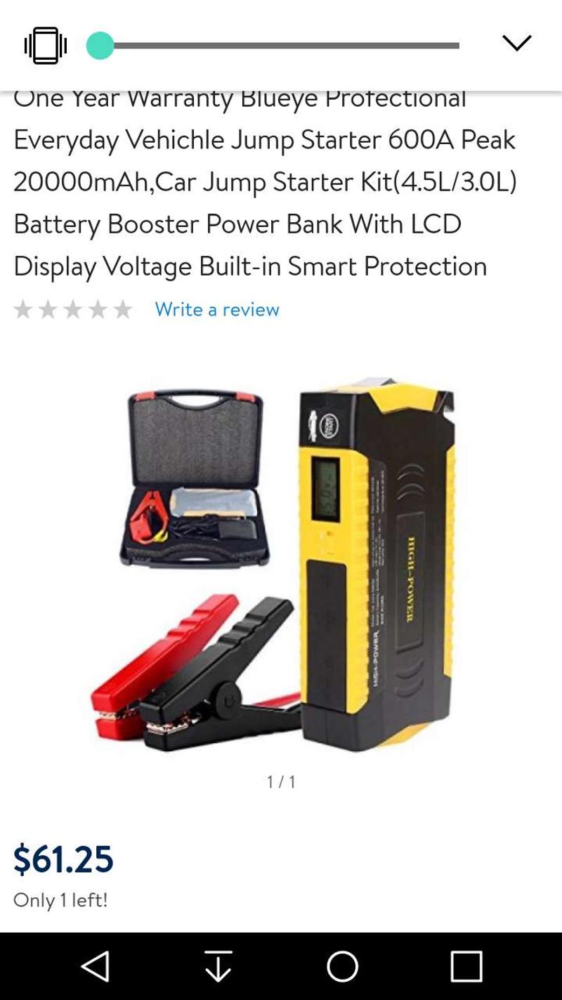 JUMP STARTER EVERSTART MAXX for sale in Englewood, CO 5miles Buy and