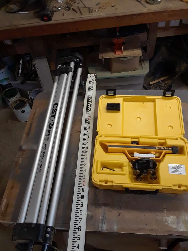 Berger instruments Transit Level model 135 survey equipment for sale in