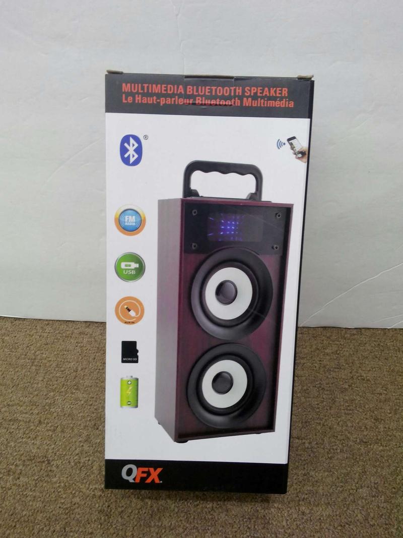 qfx bluetooth speaker