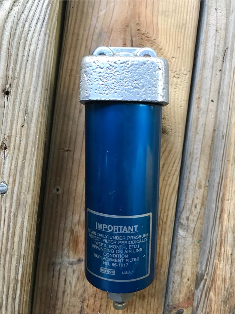 Binks 86940 Cannister Air Compressor Paint Particulate Filter & Brand