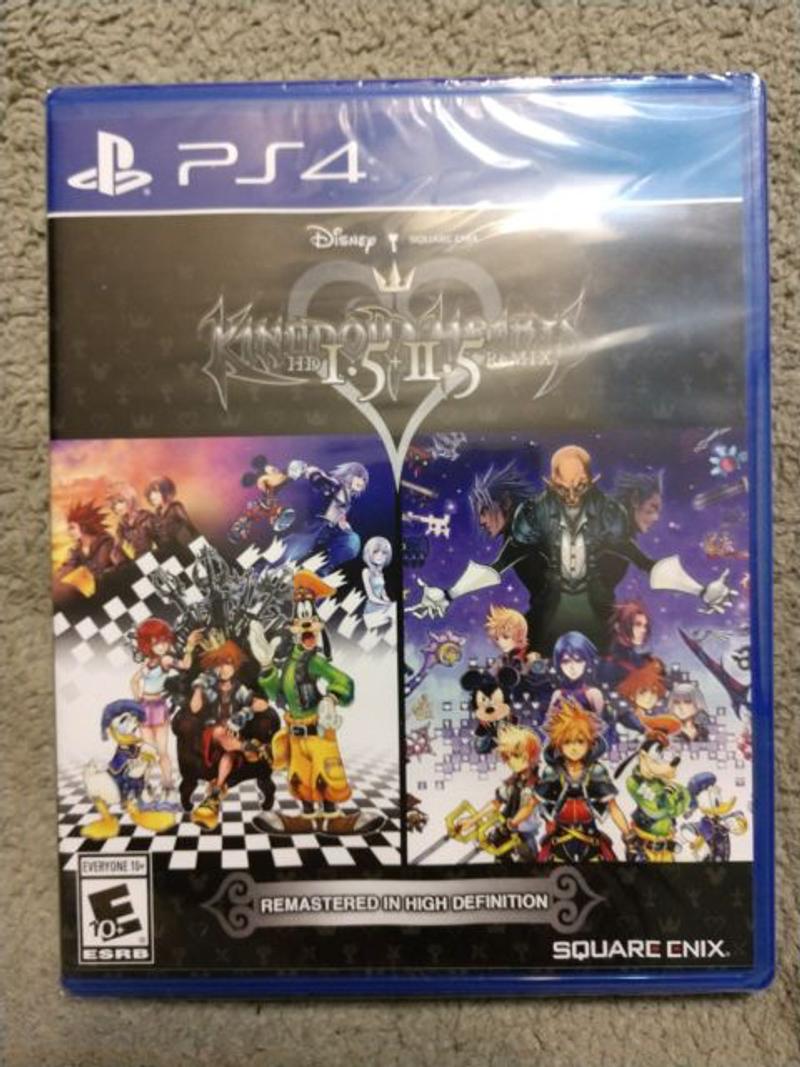 Kingdom Hearts 1.5 2.5 Ps4 Cover