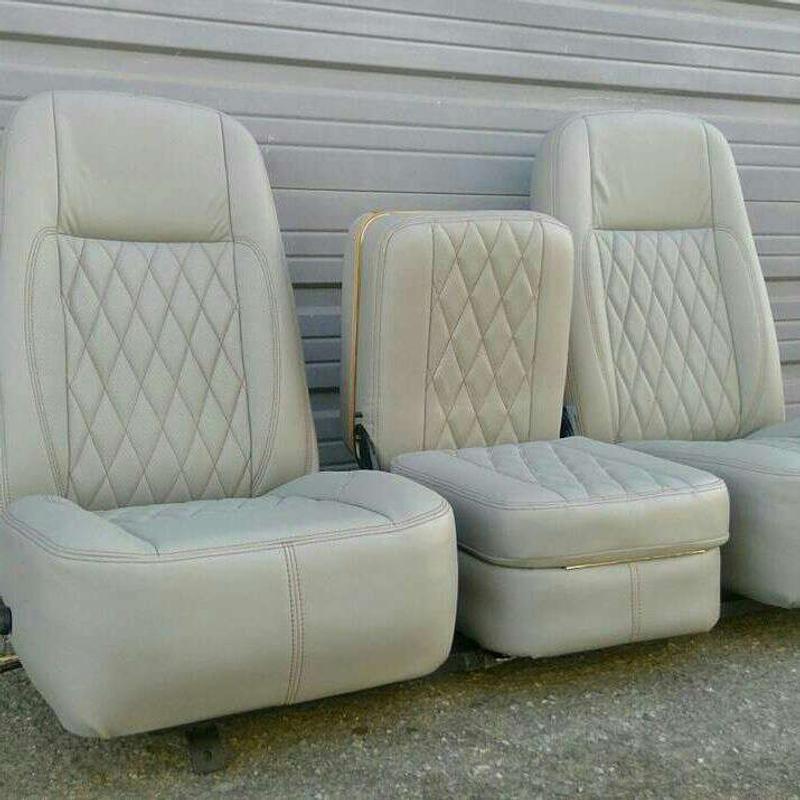 1984 c10/ c20 chevy 3 pc truck seats custom for sale in