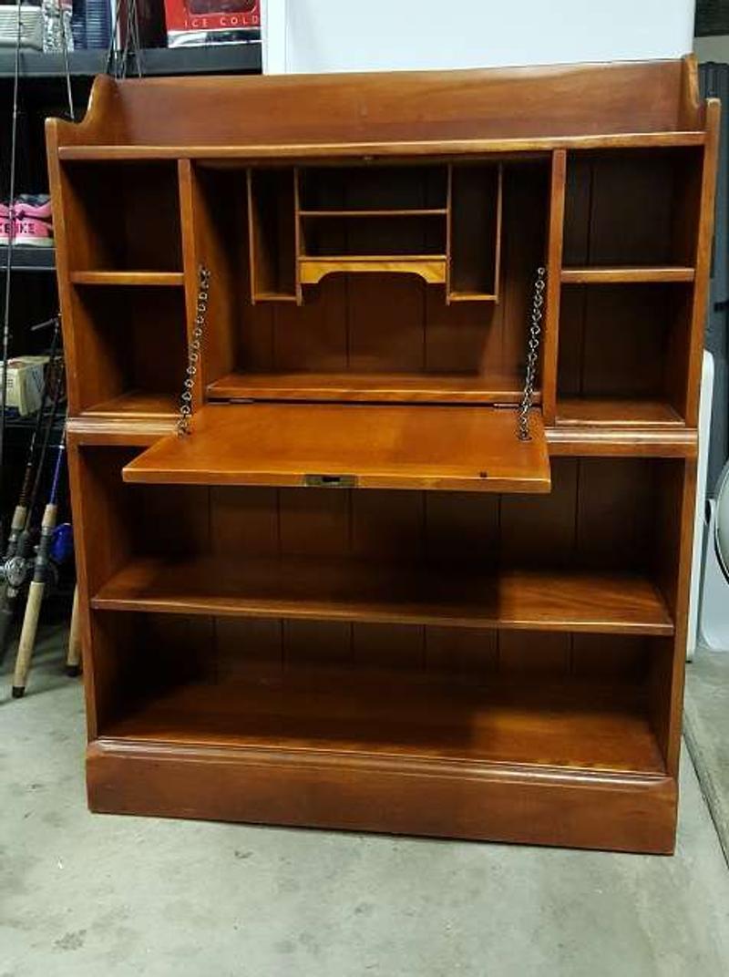 1930s Cushman Colonial Creations Mission Secretary Desk for sale in