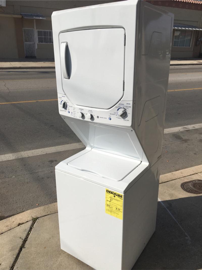 Brand new GE stackable washer and dryer / free delivery for sale in San