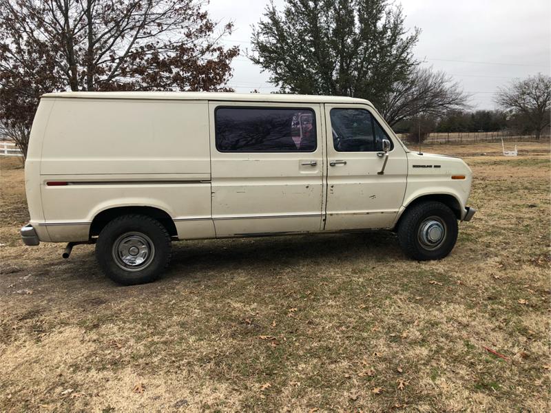 1989 Ford E250 3dr Econoline Extended Cargo Van for sale in Red Oak
