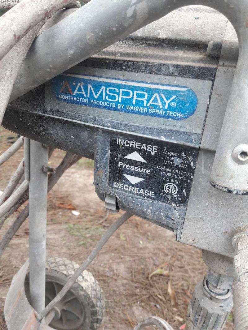 Amspray dsp 1550 airless paint sprayer 